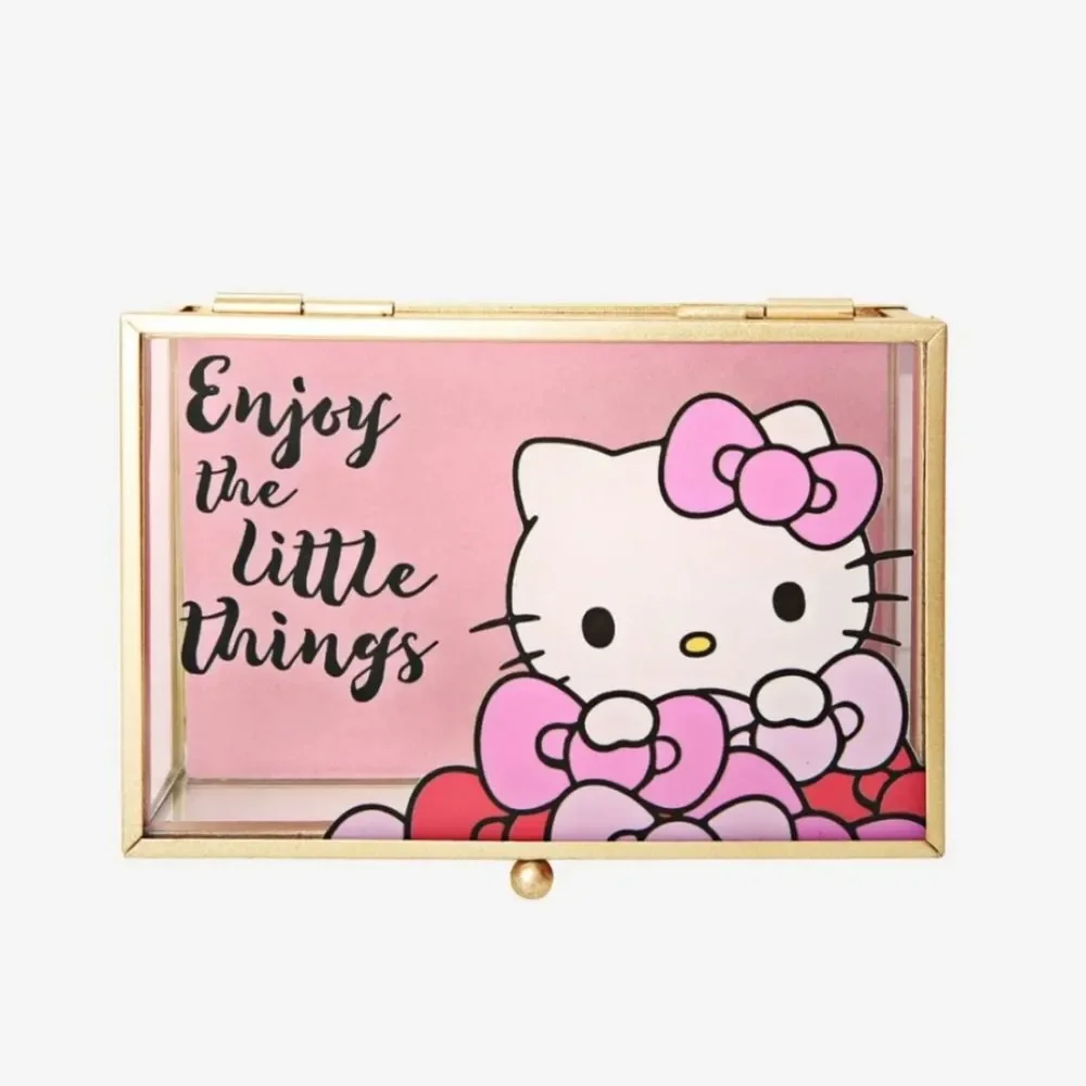 Hello Kitty Little Things Glass‎ Jewelry Box